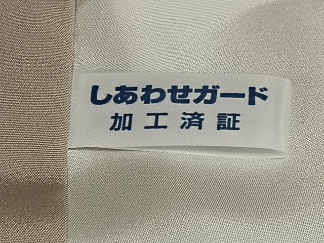 平和屋着物●現代の名工　根橋秀治　東京染　江戸小紋　舞扇文　正絹　逸品　AAAX0761zg