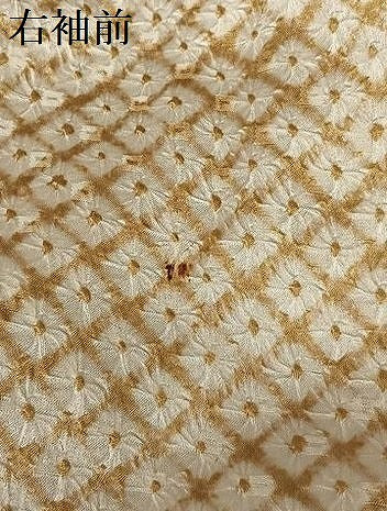 平和屋着物●訪問着 手描き 絞り 中国三大刺繍 スワトウ刺繍 汕頭刺繍 相良刺繍 更紗花間道 暈し染め 金彩 正絹 逸品 AAAX0777zg