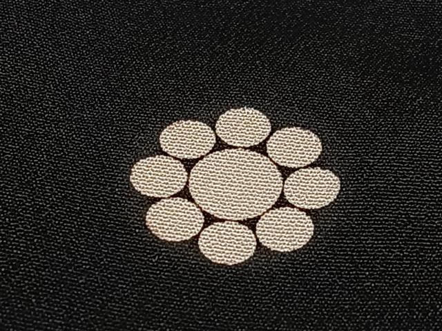 平和屋着物●本加賀友禅作家 西川健一 黒留袖 風景花松文 暈し染め 正絹 逸品 AAAX0783zg