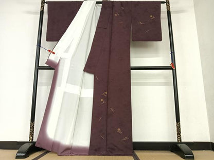 平和屋着物●訪問着 手芸 毛糸 正絹 逸品 AAAX0791zg