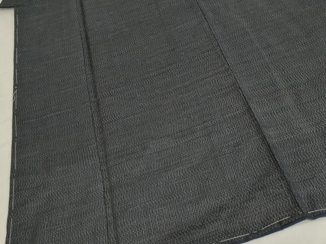 平和屋着物■男性 紬 絣文様 正絹 逸品 未使用 AAAX2125ma