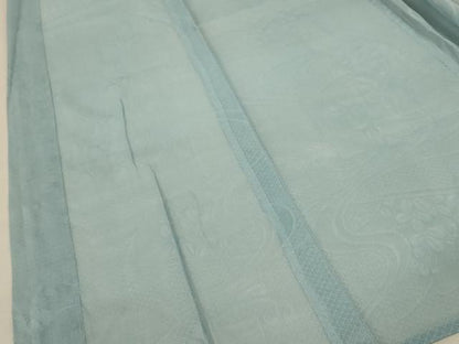 平和屋着物＊夏物 長襦袢 流水草花紋紗 洗える着物 逸品 AAAZ8518jd