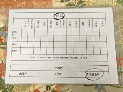 平和屋着物◎六通柄袋帯 唐織 草花文 金糸 正絹 逸品 AAAX2628sg