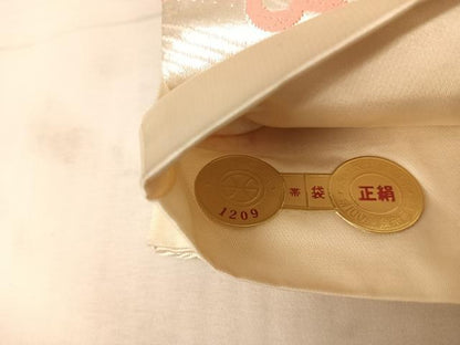 平和屋着物◎西陣 六通柄袋帯 唐織 鳳凰花文 金銀糸 正絹 逸品 AAAX3104yx