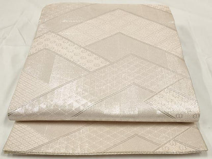 平和屋着物◎佐賀錦　六通柄袋帯　吉祥文様　正絹　逸品　AAAX4038sg