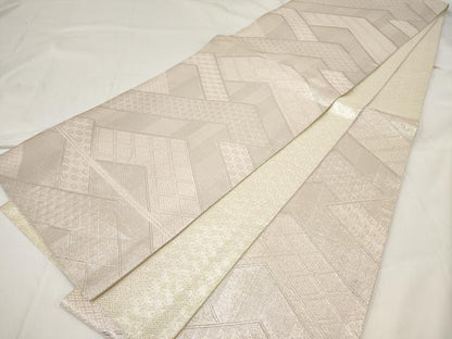 平和屋着物◎佐賀錦　六通柄袋帯　吉祥文様　正絹　逸品　AAAX4038sg