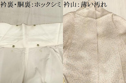 平和屋着物■豪華色留袖 作家物 舞花文 金彩 正絹 逸品 AAAX5023ph