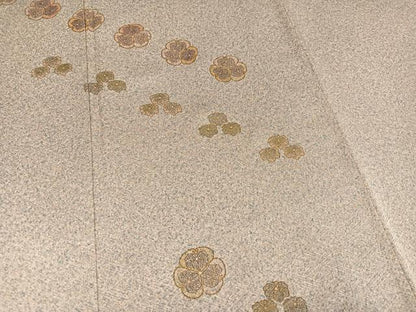 平和屋着物■豪華色留袖 作家物 舞花文 金彩 正絹 逸品 AAAX5023ph