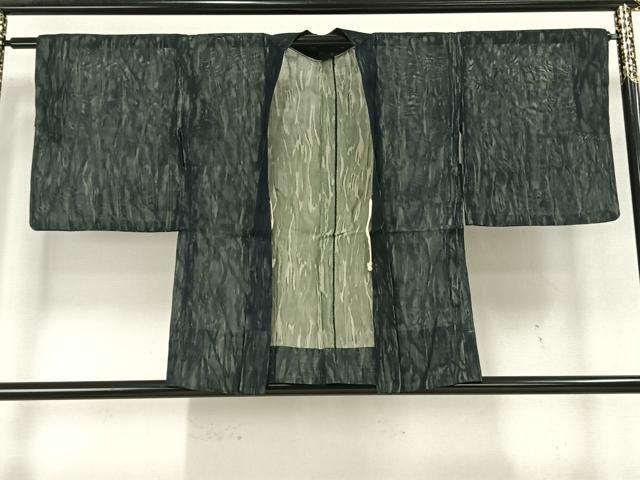 平和屋着物▽羽織 スリーシーズン 春夏秋 塵除け 霞文 正絹 逸品 AAAX5138fy