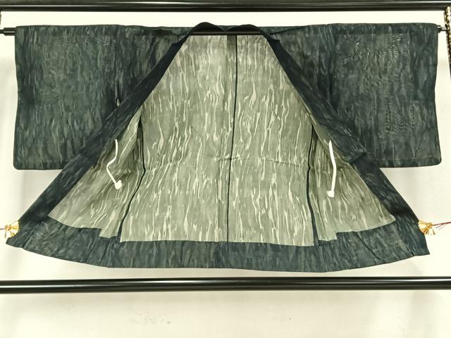 平和屋着物▽羽織 スリーシーズン 春夏秋 塵除け 霞文 正絹 逸品 AAAX5138fy