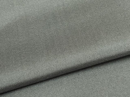平和屋着物▽本場染大島紬 単衣 灰青色 正絹 逸品 AAAX5308fy