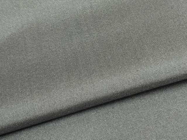 平和屋着物▽本場染大島紬 単衣 灰青色 正絹 逸品 AAAX5308fy