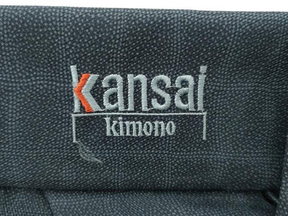 平和屋着物●世界的ファッションデザイナー　山本寛斎　kansaiブランド　女性　行灯袴　舞花文　卒業式　洗える着物　AAAX5809cs