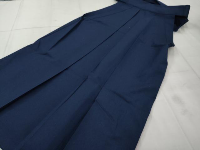 平和屋着物●女性　行灯袴　色無地　深縹色　卒業式　AAAX5813cs