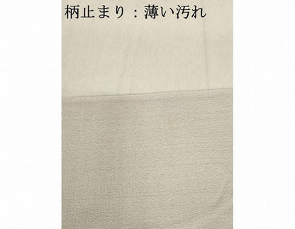 平和屋着物＊夏物 六通柄袋帯 枝葉文 金糸 AAAX5983ma