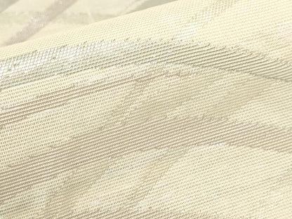 平和屋着物＊夏物 六通柄袋帯 立波文 銀糸 正絹 逸品 AAAX5992ma