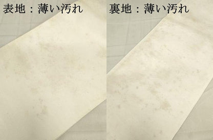 平和屋着物＊夏物　六通柄袋帯　洋花文　正絹　逸品　AAAX5999ma