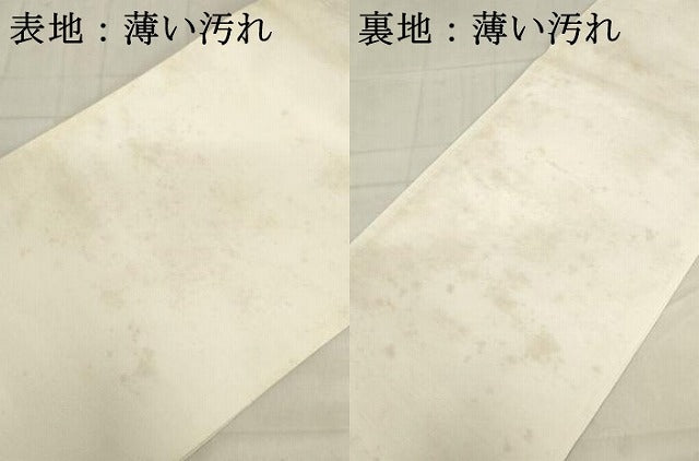 平和屋着物＊夏物　六通柄袋帯　洋花文　正絹　逸品　AAAX5999ma