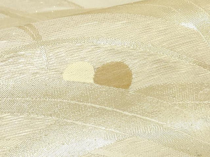 平和屋着物＊夏物 六通柄袋帯 露芝文 金糸 正絹 逸品 AAAX6001ma