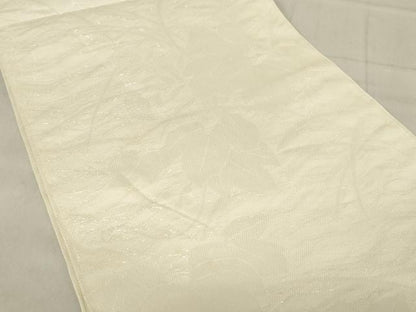 平和屋着物＊夏物 六通柄袋帯 蔦の葉文 銀糸 正絹 逸品 AAAX6005ma