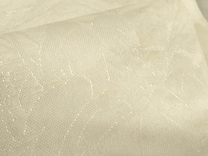 平和屋着物＊夏物 六通柄袋帯 蔦の葉文 銀糸 正絹 逸品 AAAX6005ma