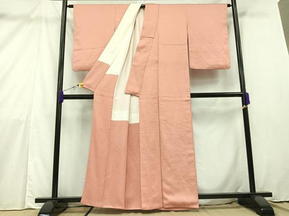 平和屋着物■豪華色留袖 立波花地紋 一斤染色 正絹 逸品 AAAX6687mf