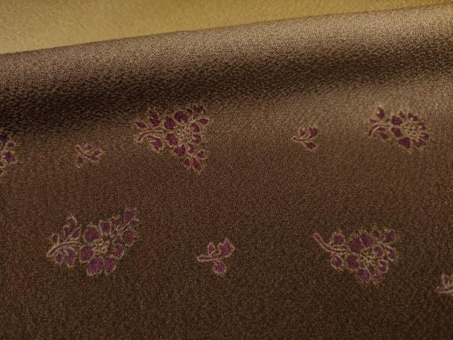 平和屋着物●訪問着 刺繍 舞花文 暈し染め 金糸 正絹 逸品 未使用 AAAX6995ck