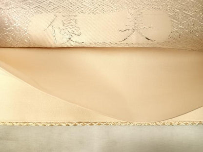 平和屋着物◎六通柄袋帯　優美　金銀糸　正絹　逸品　AAAX7545yx