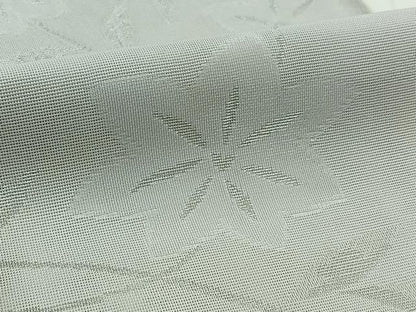 平和屋着物＊夏物 六通柄袋帯 草花文 銀糸 AAAX8011jh