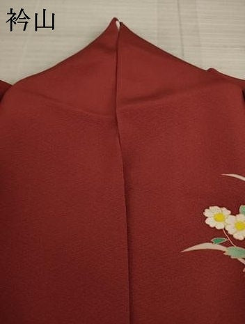 平和屋着物●訪問着　草花文　正絹　逸品　AAAX8322ck
