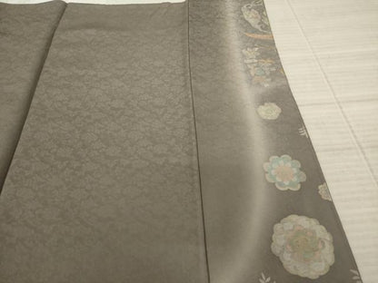 平和屋着物●訪問着 鳳凰人物花鳥文 ろうけつ染め 金彩 正絹 逸品 AAAX8353ck