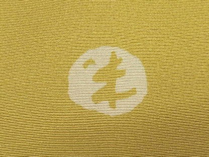平和屋着物●京友禅作家　米沢新之助　訪問着　駒刺繍　花唐草文　金彩　正絹　逸品　AAAY0003zg