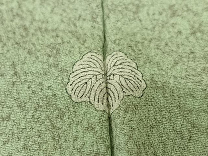 平和屋着物●京友禅の第一人者 松井青々 訪問着 花籬文 暈し染め 金彩 正絹 逸品 AAAY0056zg