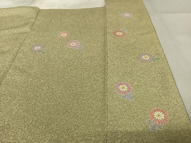 平和屋着物●京友禅の第一人者 松井青々 訪問着 花籬文 暈し染め 金彩 正絹 逸品 AAAY0056zg