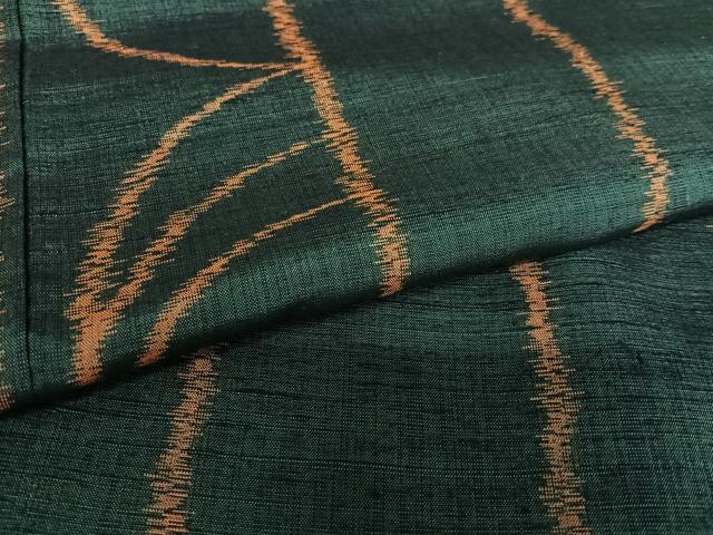 平和屋着物●上質な紬 変わり縞 正絹 逸品 未使用 AAAY0087zg