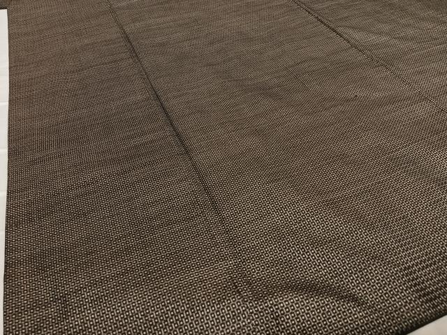 平和屋着物●男性　本場大島紬　アンサンブル　100亀甲　総詰め　証紙付き　正絹　逸品　AAAY0185zg
