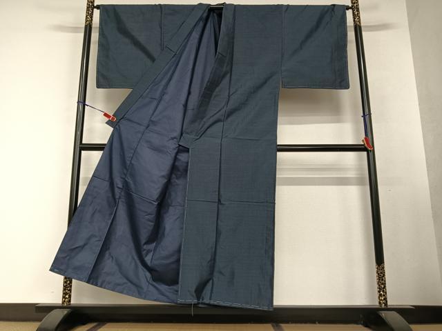 平和屋着物●男性 大島紬 アンサンブル 亀甲絣 正絹 逸品 AAAY0186zg