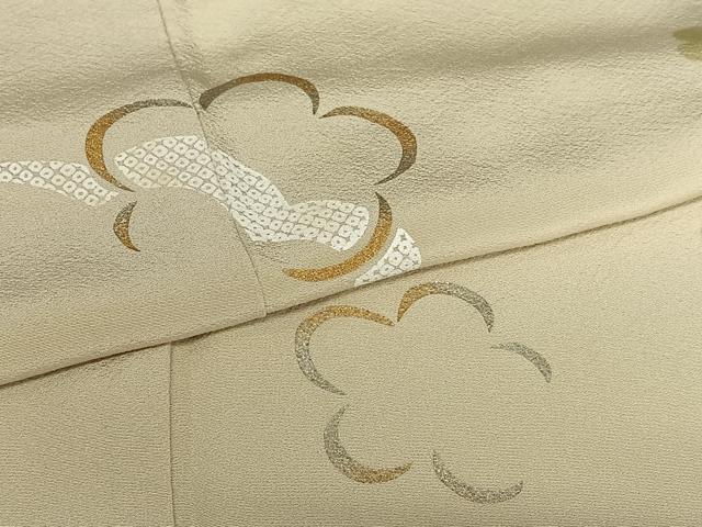 平和屋着物●訪問着 舞花文 暈し染め 金銀彩 正絹 逸品 AAAY0222zg