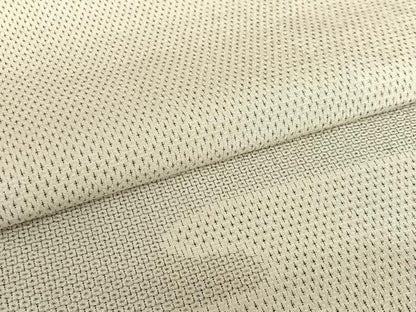 平和屋着物●本塩沢 110亀甲 エ霞文 正絹 逸品 AAAY0256zg