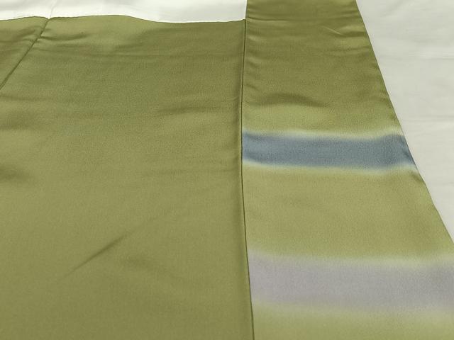 平和屋着物●訪問着 手描き 横段草花文 暈し染め さが美扱い ロング丈 正絹 逸品 AAAY0275zg