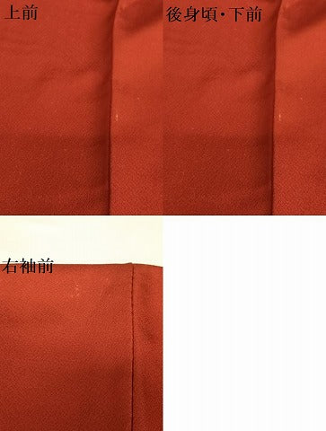 平和屋着物●豪華振袖 草花シルエット 椿 金彩 正絹 逸品 AAAY0298zg