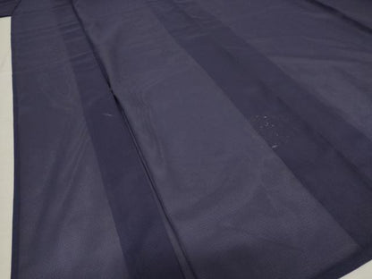 平和屋着物＊夏物　色無地　絽　濃鼠色　洗える着物　AAAY0645st
