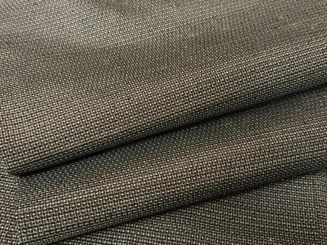 平和屋着物●塩沢紬　200亀甲　正絹　逸品　AAAY1485np