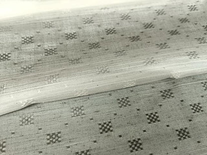 平和屋着物●花織　紬　訪問着　正絹　逸品　未使用　AAAY1500np