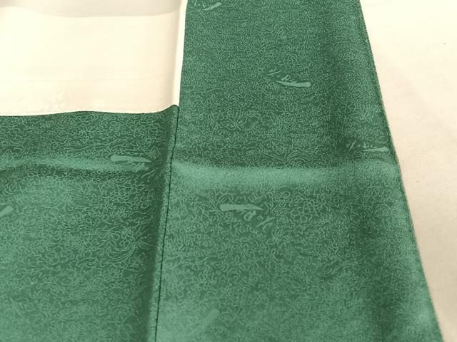 平和屋着物●久保田一竹 幻の辻が花 訪問着 暈し染め 金通し地 さが美扱い 正絹 逸品 AAAY1508np