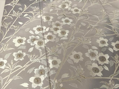 平和屋着物●総刺繍　訪問着　枝桜　金糸　正絹　逸品　AAAY1510np