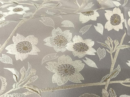 平和屋着物●総刺繍　訪問着　枝桜　金糸　正絹　逸品　AAAY1510np