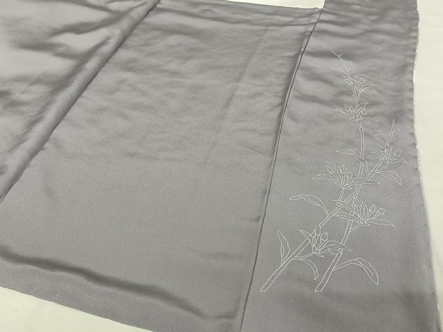 平和屋着物●総刺繍　訪問着　枝桜　金糸　正絹　逸品　AAAY1510np
