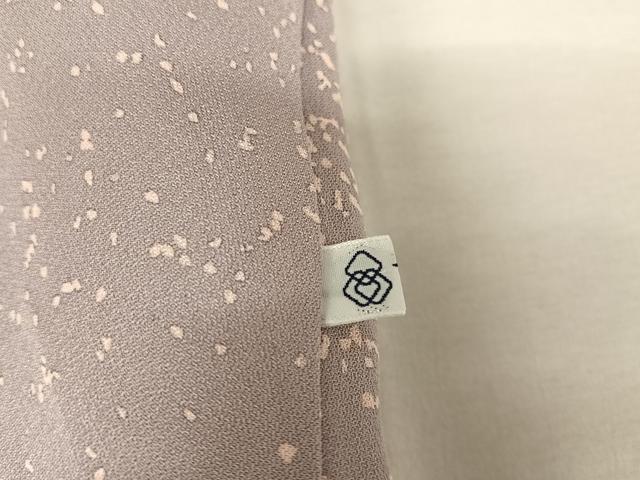 平和屋着物●創業460年・千總 訪問着 牡丹 紅藤色地 金彩 正絹 逸品 AAAY1539np