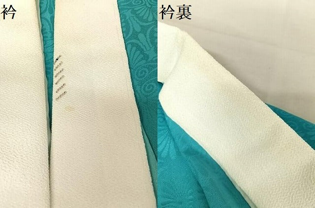 平和屋着物●藤井勝比琥　SALAMU サラム　長襦袢　無双仕立て　正絹　逸品　AAAY1545np